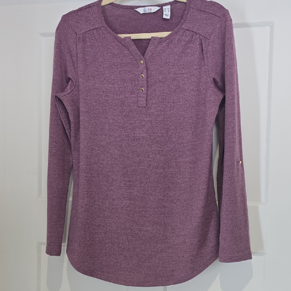 Plum Long Sleeve Top